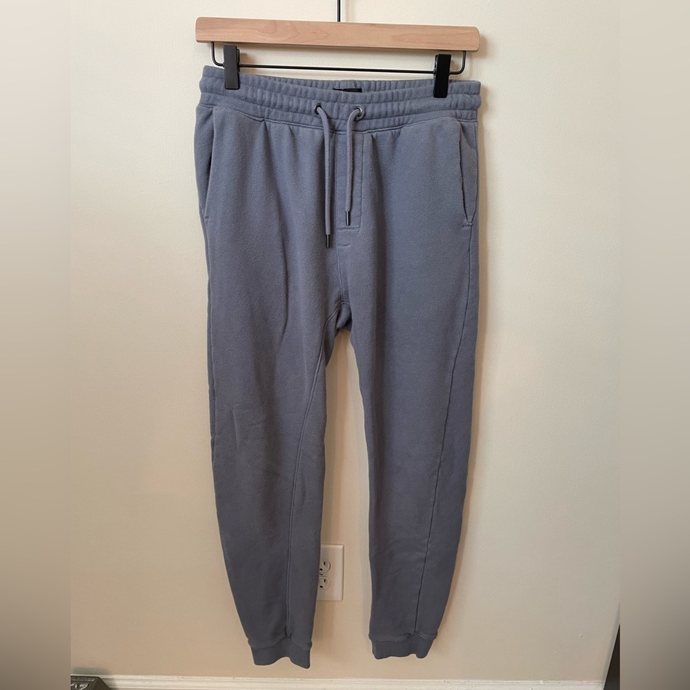 H&M regular fit joggers in periwinkle blue